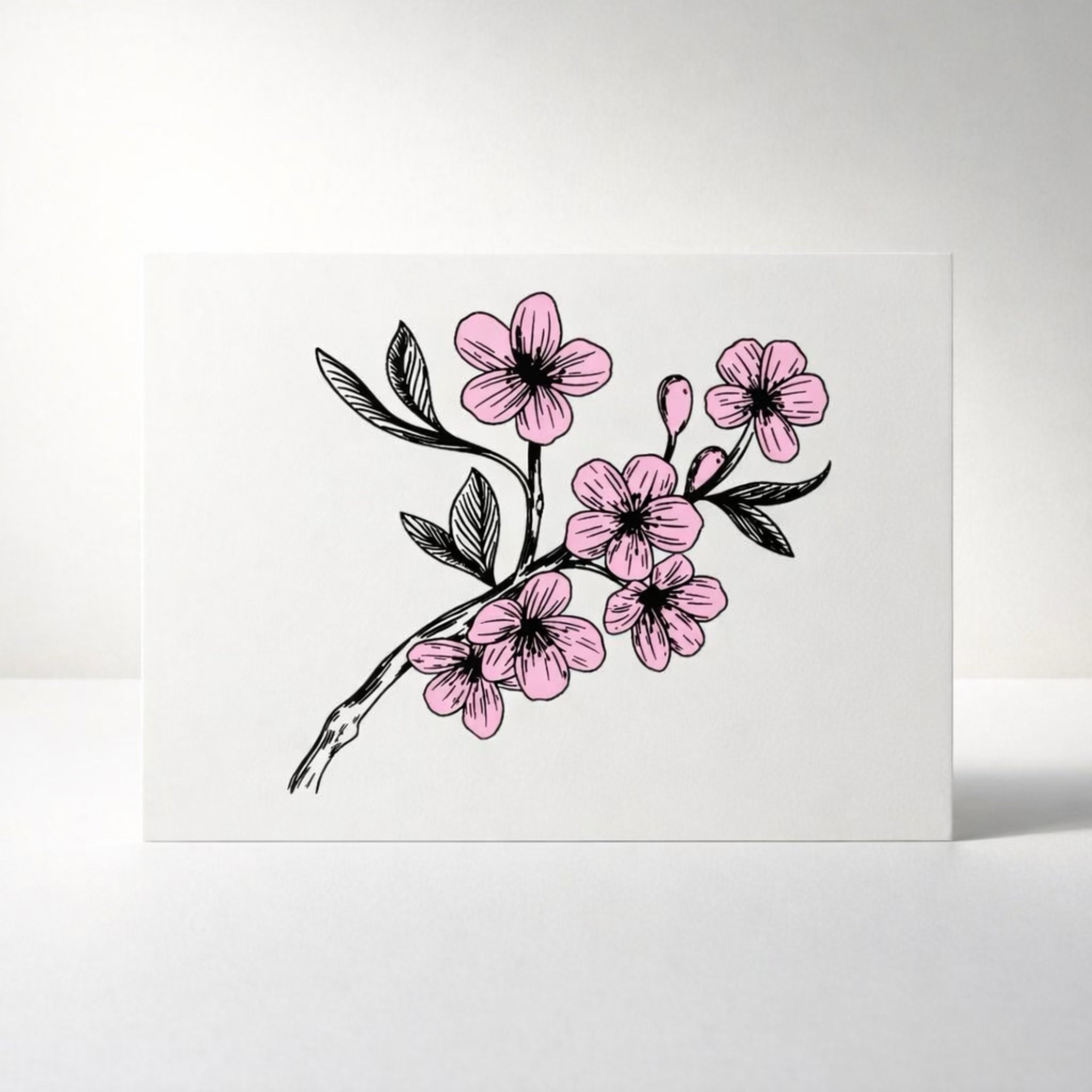 Karte "Kirschblüte"