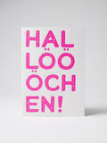 Karte "Hallöööchen"