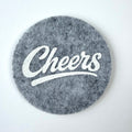 Filzuntersetzer "Cheers!