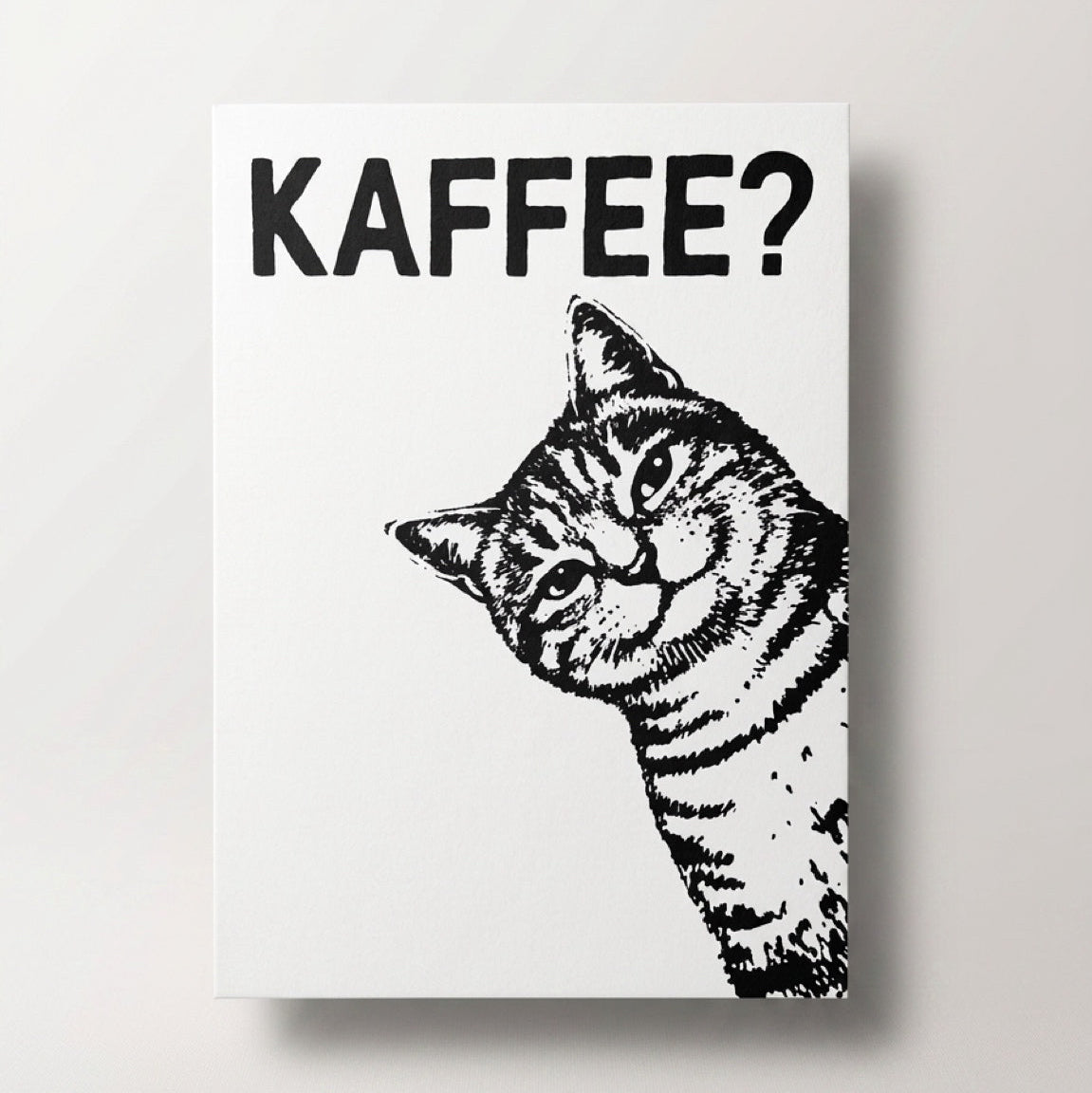 Karte "Kaffee?"