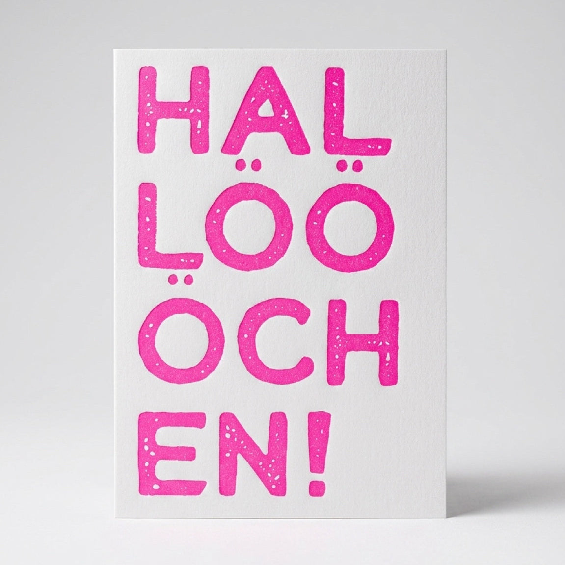 Karte "Hallöööchen"