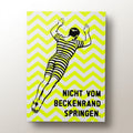 Karte "Nicht vom Beckenrand springen"