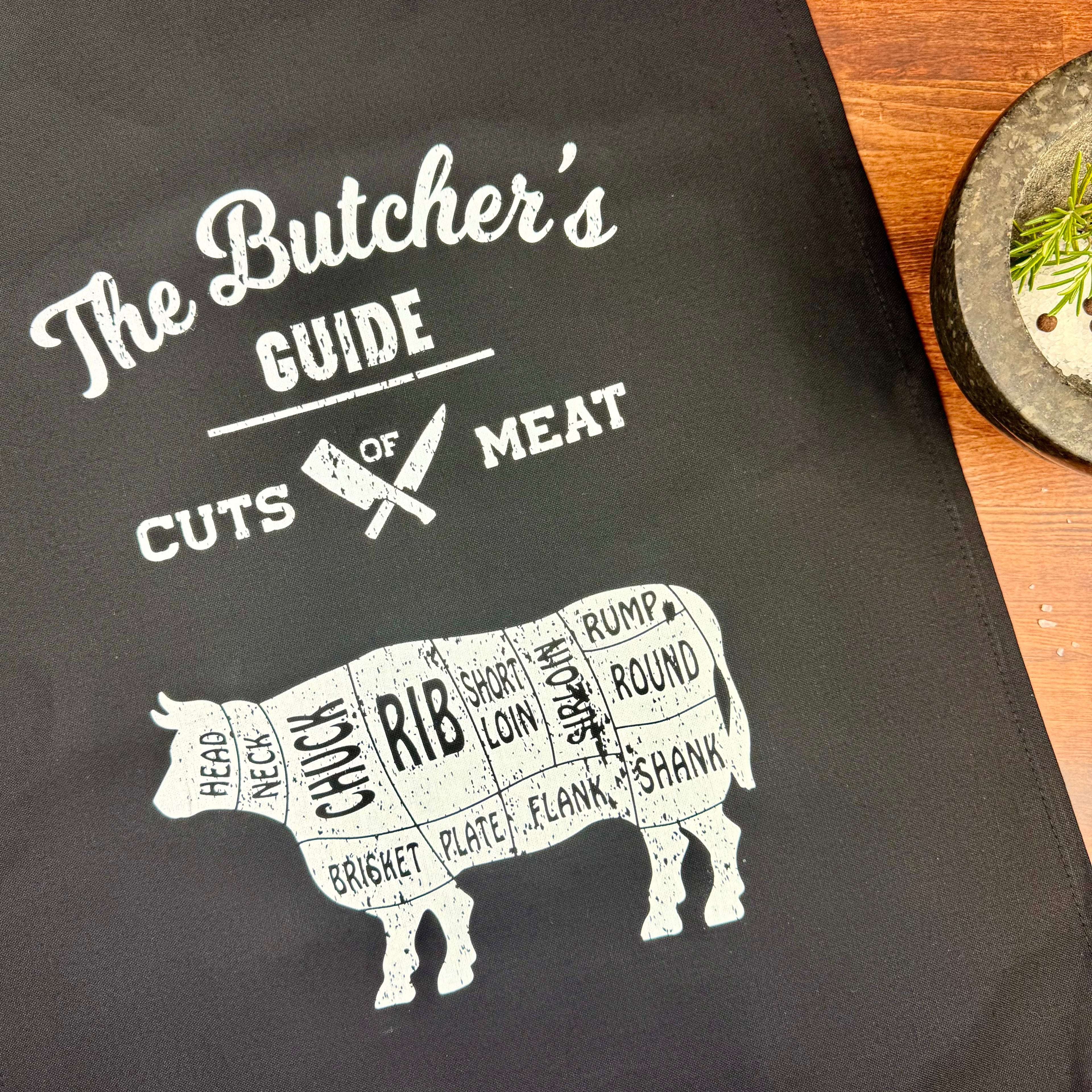 Geschirrtuch "Butcher´s Guide"