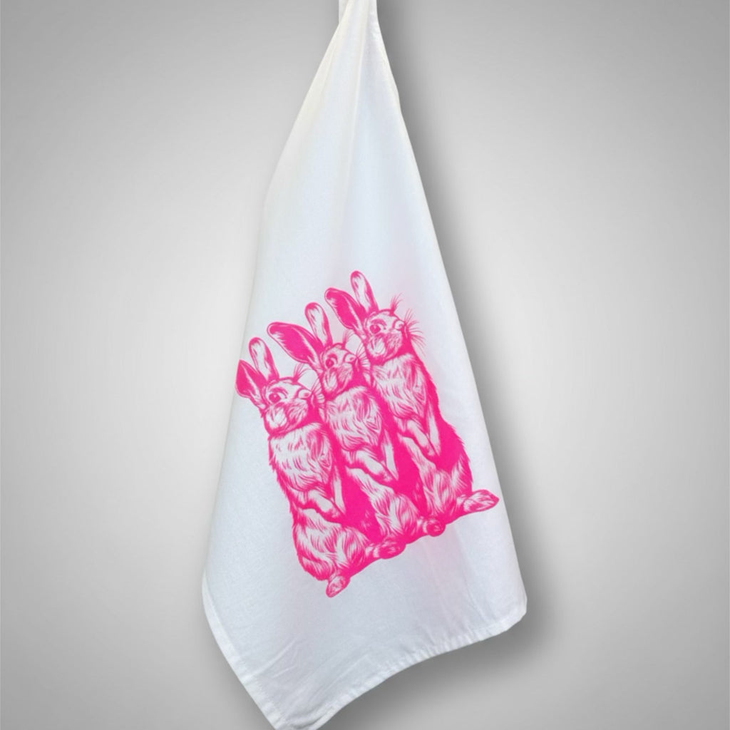 Geschirrtuch "Drei Hasen"